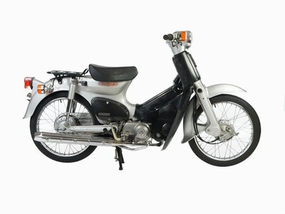 VERKAUFT ! Honda C50 NT, silver, 10538km