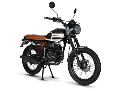 Mash Scrambler, 50cc, braun, Euro 5