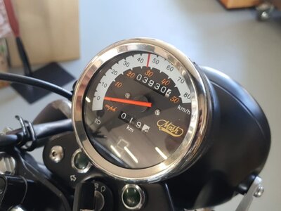 Mash Fifty, 50cc, zwart, Euro 5, 3930 km