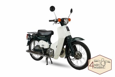 VERKAUFT ! Honda C50 NT, Japanisch, Grün, 6444 km