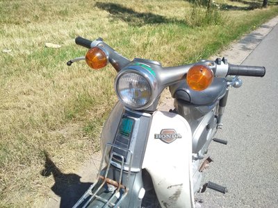 VERKOCHT Honda C90 K1 Japans, 10218 km, met kenteken!