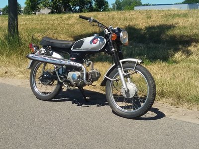 VERKOCHT ! Honda CL50 Japans 19087 km, met kenteken!