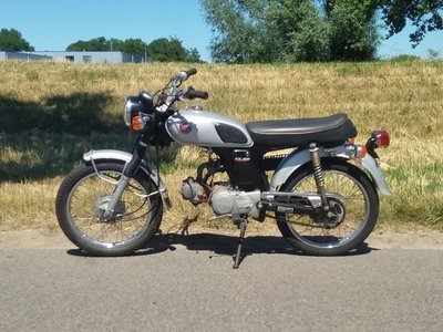 VERKOCHT ! Honda CL50 Japans 19087 km, met kenteken!