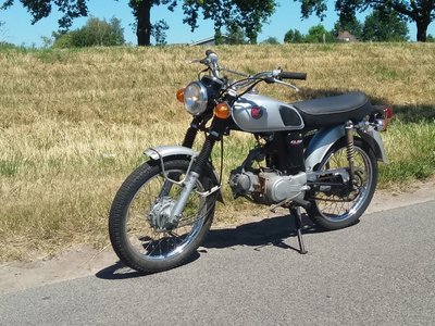 VERKOCHT ! Honda CL50 Japans 19087 km, met kenteken!