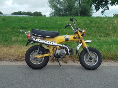 VERKOCHT ! Honda ST70 Japans 7155 km